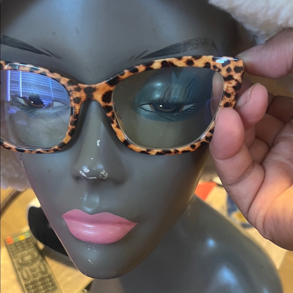 Chic Leopard Pattern Women's Glasses